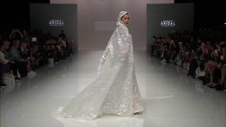 A Statement Trend Bridal Cape Demetrios at BBFW [upl. by Enait]