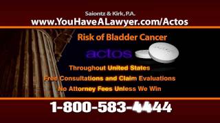 Actos Bladder Cancer Lawsuit Lawyers [upl. by Irdua170]