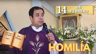 EVANGELIO DE HOY miércoles de Ceniza 14 de Febrero del 2024  Padre Arturo Cornejo [upl. by Ezarras]