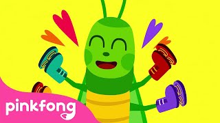 Centipedes 100 Shoes  Bug Songs  Pinkfong Songs for Children [upl. by Yanehs]