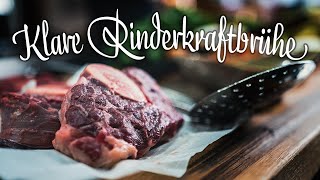 Klare Rinderkraftbrühe – Kochen mit Stephan Schnieder [upl. by Prevot]