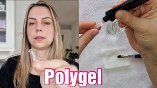 POLYGEL nagels zetten  review  ervaring [upl. by Areid]