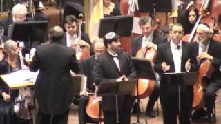 The Duet  Uvnucho Yomar Yossele Rosenblatt Simon Cohen amp Netanel Baram  Israel Philharmonic [upl. by Meridith]