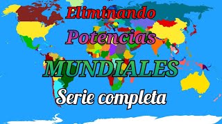 Eliminando potencias mundiales SERIE COMPLETA humor countryballs [upl. by Allare660]