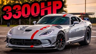 3300HP Turbo Viper quotKRATOSquot Roll Race Champion The Most Powerful Viper Ever [upl. by Ardnatal250]