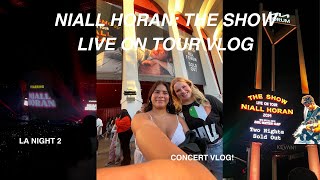 niall horan the show live on tour vlog GRWM amp CONCERT [upl. by Whetstone]