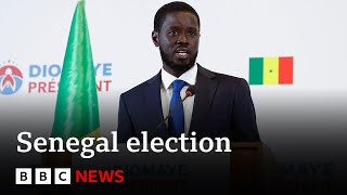 Senegal election Bassirou Diomaye Faye set to become Africas youngest elected president  BBC News [upl. by Derfla]