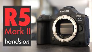 Canon EOS R5 Mark II HANDSON firstlooks review [upl. by Okir]