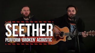 Seether Perform Broken Acoustically for Loudwire [upl. by Weihs]