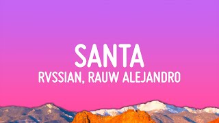 Rvssian Rauw Alejandro Ayra Starr  Santa LetraLyrics [upl. by Ekusoyr569]