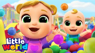 Playground Song  Little World Kids Songs amp Nursery Rhymes [upl. by Adalia752]