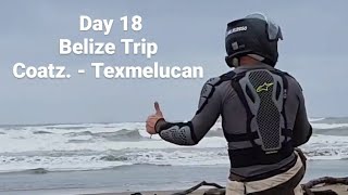 Day 18 KLR650 from Alaska to Belize CoatzacoalcosTexmelucan Mexico dualsportadv adventurebike [upl. by Ardnusal20]