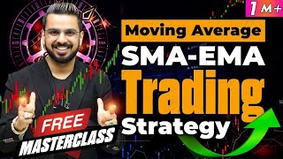 Moving Average amp Exponential Moving Average  SMA EMA Trading Strategy  Stock Market Training [upl. by Gore]