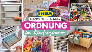 Neue Ikea Hacks  Ordnung im Kinderzimmer ✨ Tipps Tricks amp Mom Hacks  mamiblock [upl. by Evvy]