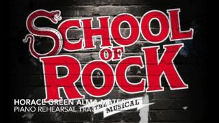 Horace Green Alma Mater  School of Rock  Piano AccompanimentRehearsal Track [upl. by Nuajed]