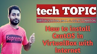 How to Install CentOS 7 on VirtualBox with internet  How to install CentOS in Windows  CentOS 7 [upl. by Bret]