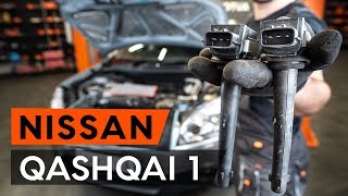 Hvordan bytte tennspole på NISSAN QASHQAI 1 J10 BRUKSANVISNING AUTODOC [upl. by Gothard]