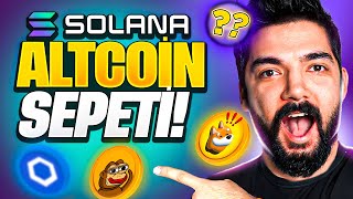 2025 Solana Altcoin Sepeti❗️ [upl. by Roeser]