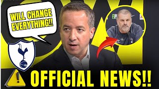 😱🔥RELEASED NOW SHOCKING CHANGE ANGE GOES ALL OR NOTHING TOTTENHAM TRANSFER NEWS SPURS NEWS [upl. by Richey]