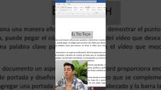 🔵 Crear Efecto Versalitas o Versalillas en WORD Shorts [upl. by Ahsiekal335]