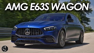 Mercedes E63S AMG Wagon  Insanely Fast [upl. by Yzzik]