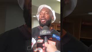 Germaine Pratt says Bengals D has to quotput out fire earlyquot vs Lamar Jackson Ravens offense [upl. by Aicirpac]