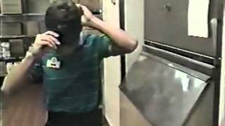 Wendys Grill Skills 1989 training video 1 of 2 [upl. by Namharludba]