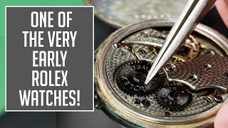 Restoring the Oldest Rolex Ive Ever Seen  Its Over 100 Years Old [upl. by Teador416]