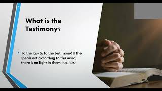 What is the Testimony of Jesus THE REVELATION DECODED PT 1 [upl. by Aira]