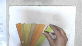 Acrylic Painting Technques  Mixing Iridescent Acrylic Colors [upl. by Obed]