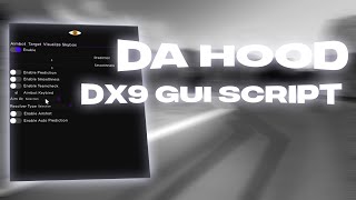 DA HOOD BEST AIMLOCK  RESOLVER SCRIPT DX9 GUI WORKS WITH FLUXUS UWP SUPPORTED VERY REAL [upl. by Aissert870]