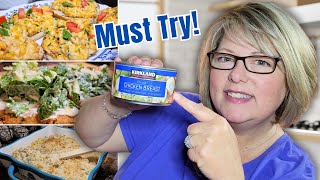 3 NEW QUICK amp EASY Recipes Made With CANNED CHICKEN You Can Make ANYTHING With Canned Chicken [upl. by Nahtaneoj]