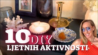 10 Zabavnih DIY Aktivnosti za Ljetni Odmor Ideje za Plažu i Prirodu Ljetni vlog [upl. by Anead]