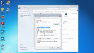 How to Connect to Dynamic Ethernet DHCP on Windows 7 [upl. by Farrah169]