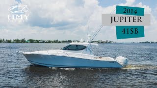 2014 Jupiter 41’ Sport Bridge  For Sale with HMY Yachts [upl. by Dahsraf]