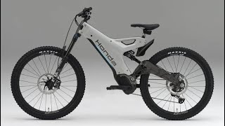 Honda eMTB concept electric bicycle with adorable frame showcased at the 2023 Japan Mobility Show [upl. by Ettelorahc]