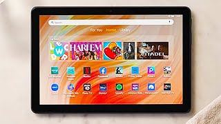 Amazon Fire HD 10 Tablet 4K Detailed Setup amp Review  Unboxing [upl. by Nahsrad]