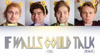 5SOS  If Walls Could Talk remake  color coded lyrics [upl. by Llehsyar]