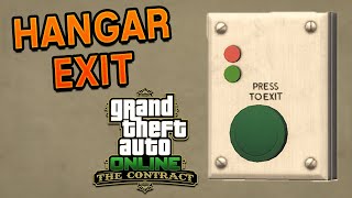 How To Unlock The Hangar Doors in Vehicle Recovery Security Contract  GTA 5 Online Contract DLC [upl. by Renrew]