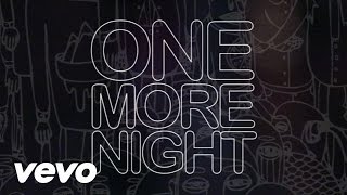 Maroon 5  One More Night Lyric Video [upl. by Ahseik]