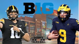 Michigan vs Iowa Preview and Prediction [upl. by Adamek481]