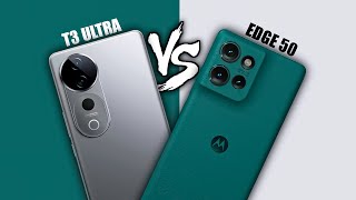 Vivo T3 Ultra Vs Motorola Edge 50  Clear Winner [upl. by Rudie]