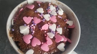 Mug Cake au Nutella [upl. by Amado25]