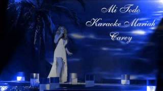 Mi Todo  Mariah Carey Karaoke My All Spanish [upl. by Nami]