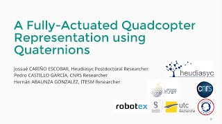 A FullyActuated Quadcopter Representation using Quaternions Experiment video for Scenario C [upl. by Aira]