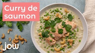 Recette de curry de saumon [upl. by Davie]