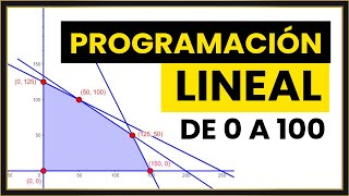 PROGRAMACIÓN LINEAL Pasa de NIVEL 0 a 100 [upl. by Radborne]