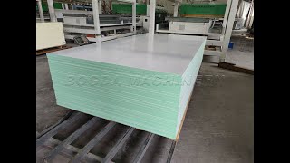 BOGDA PVC Foamex Board production machine foaming machine manufacturer [upl. by Eelrac86]