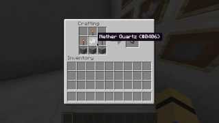 Minecraft How to craft a redstone comparator [upl. by Squire916]