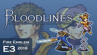 Fire Emblem E3 2016 Bloodlines [upl. by Acebber230]